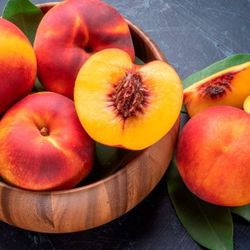 2 Seeds Bonanza Peach Trees Dwarf Fruit Trees Juicy Edible Food Indoor/Outdoor