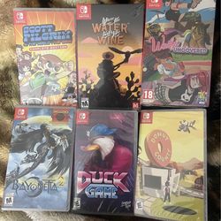 Nintendo switch game bundle ( Limited run games)