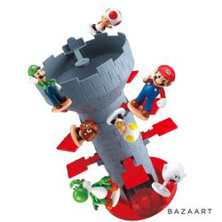 Super Mario Blow Up! Shaky Tower Balancing Game Tabletop Skill And Action Games