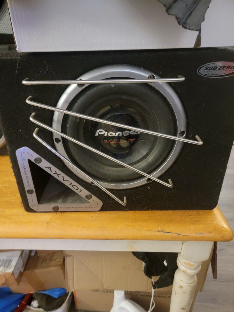 Pioneer Champion PRO 10 Vented Box With Grill Protection! $180 Firm