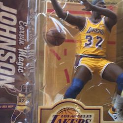 McFarlane Magic Johnson ; Lakers Jerry West