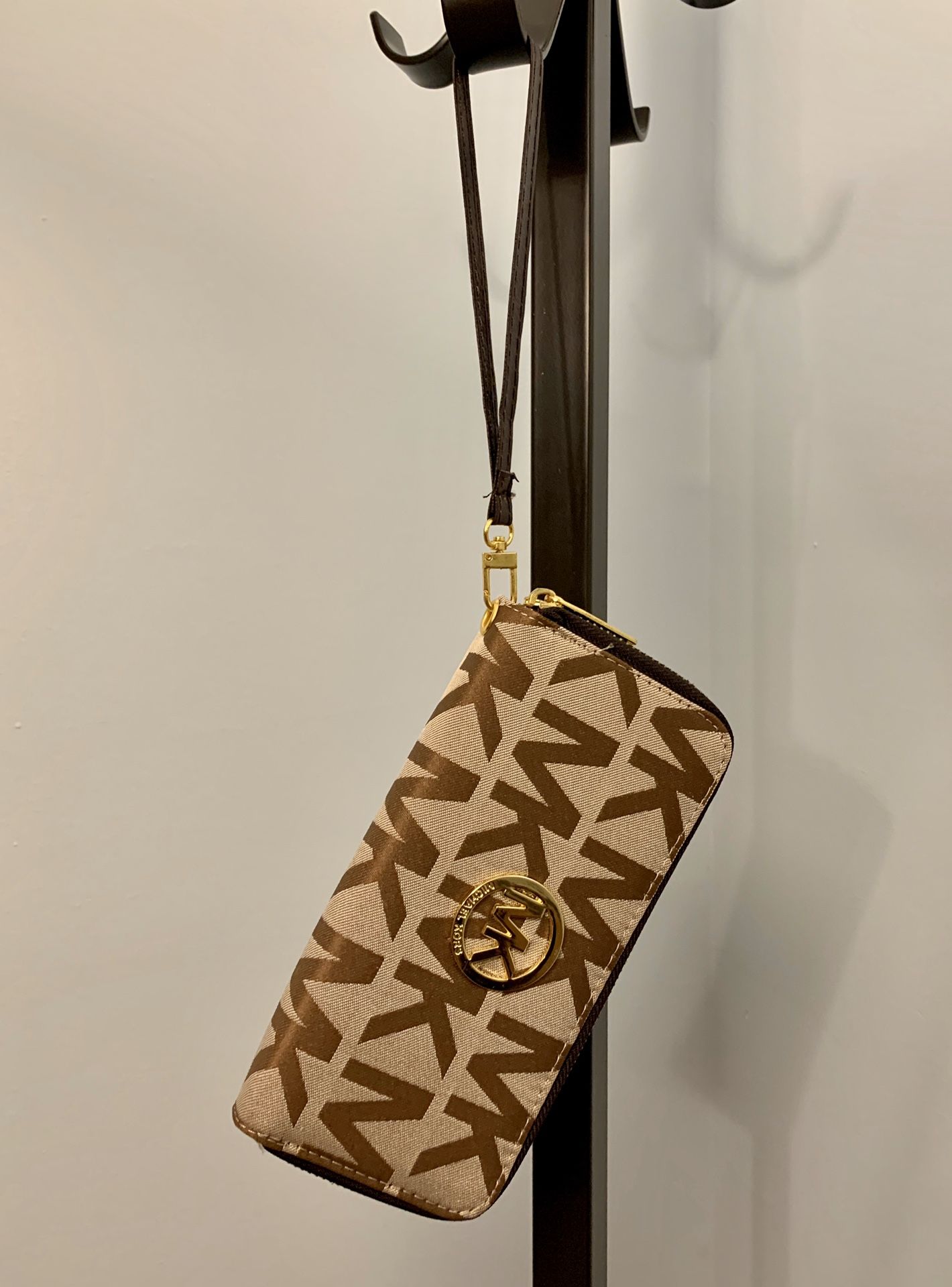 Michael Kors Monogram Khaki Wallet