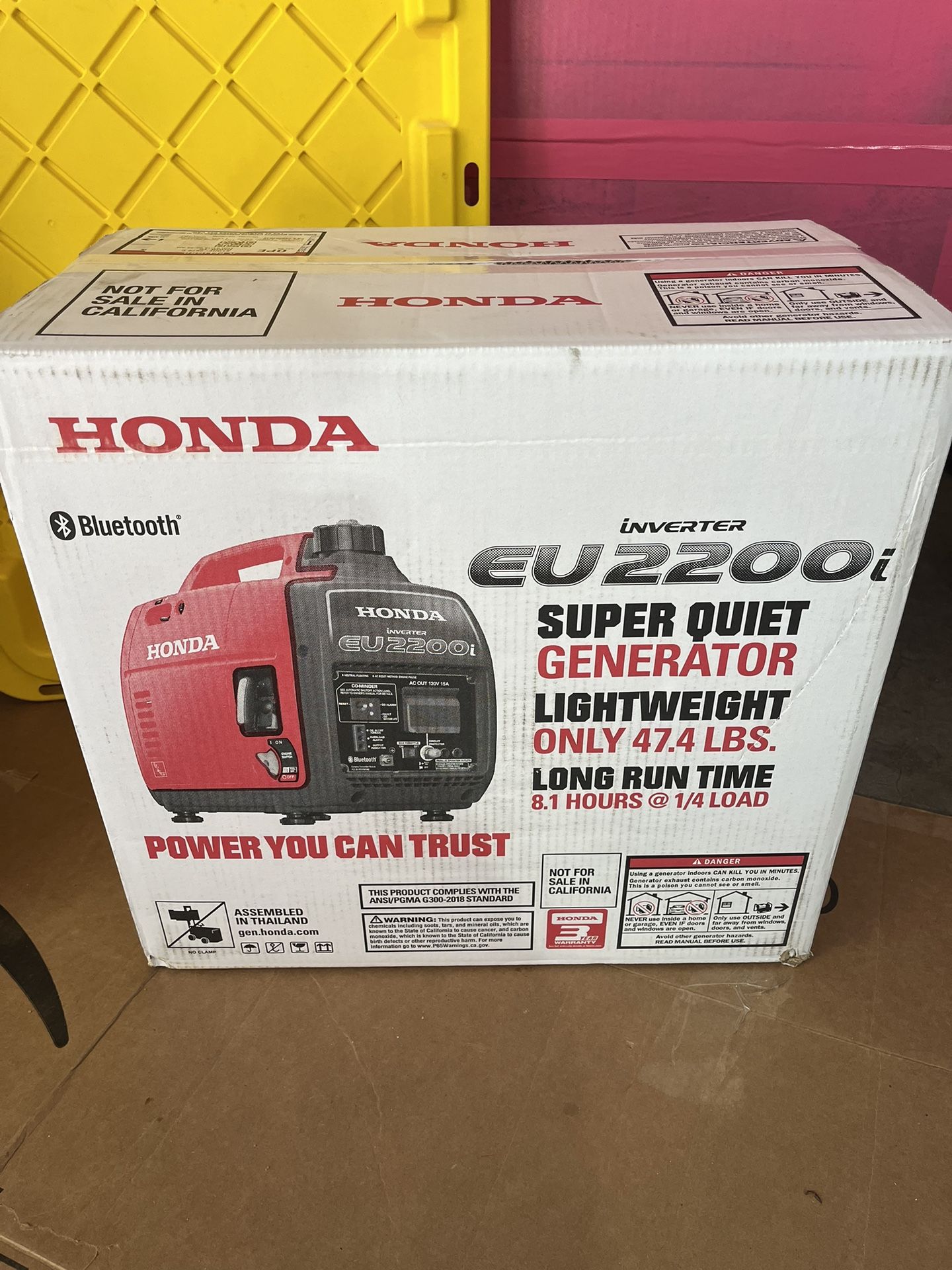 HONDA GENERATOR EU 2200i 