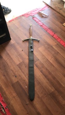 Decorative Medieval Sword with Scabbard