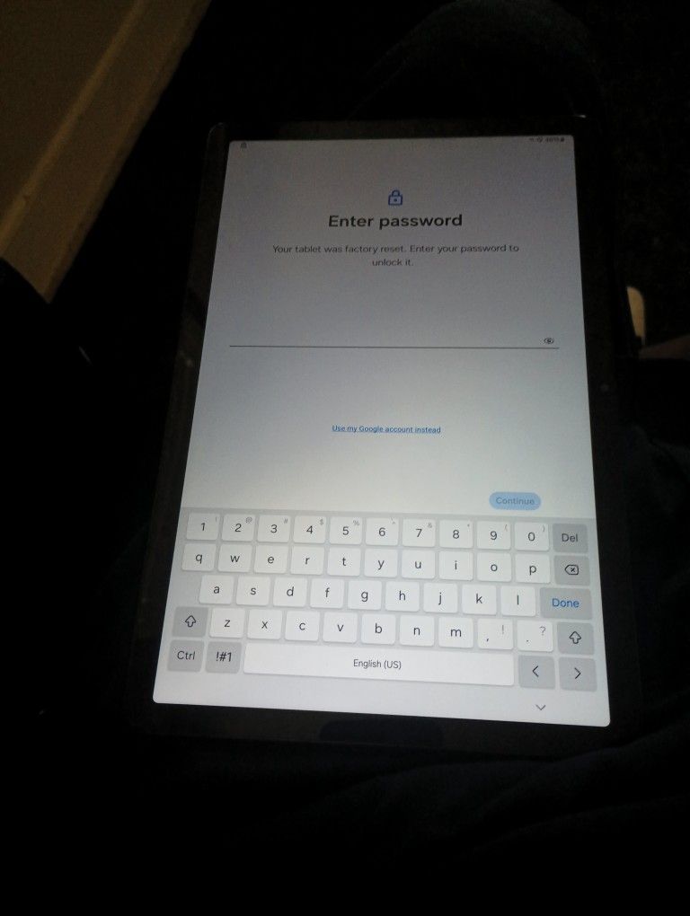 Samsung S9 Tablet