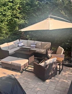 7-PIECE OUTDOOR PATIO SET