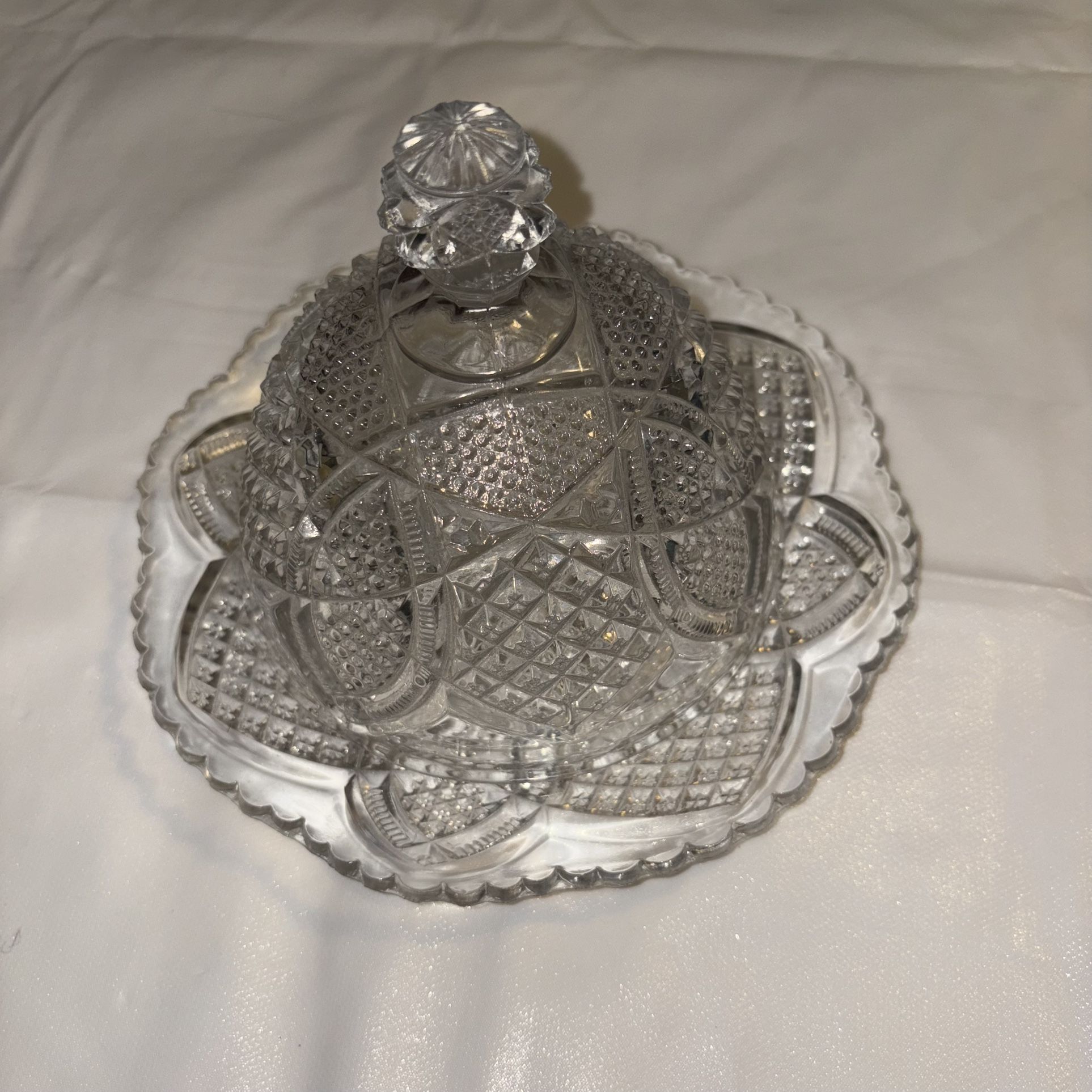 Glass Butter Dish