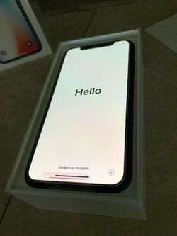 BRAND NEW IPHONE X 256GB VERIZON UNLOCKED