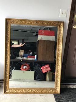 Antique mirror 36 x 28