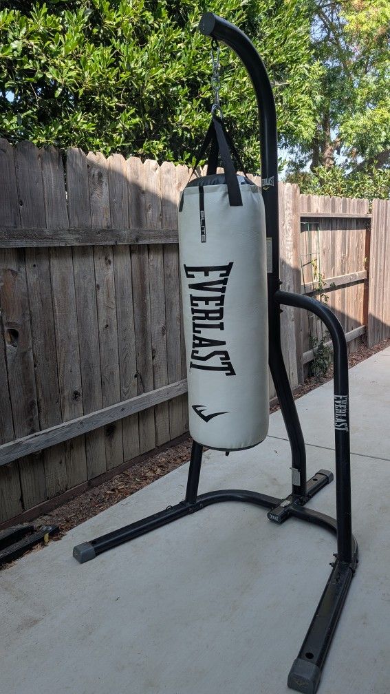 Everlast Punching Bag with Stand