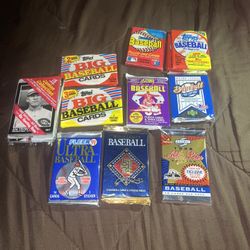 Vintage Baseball Packs