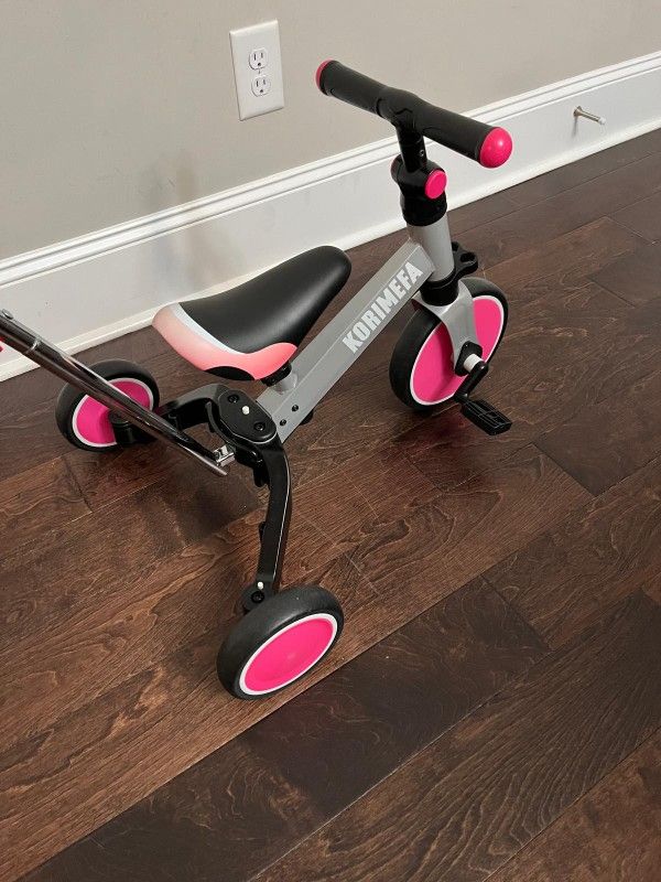 Kids' tricycle, 2-in-1