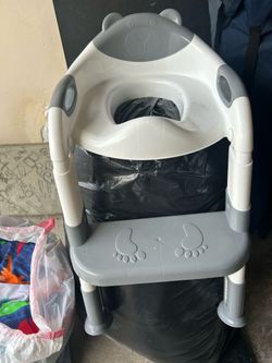 Kids Toilet Training Seat with Step Ladder