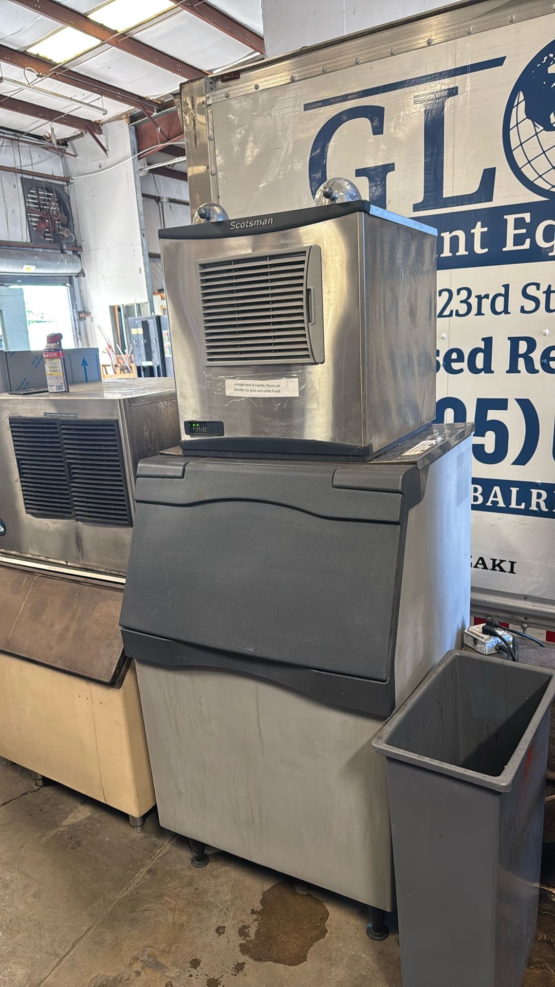 Scotsman 400lb Nugget Machine