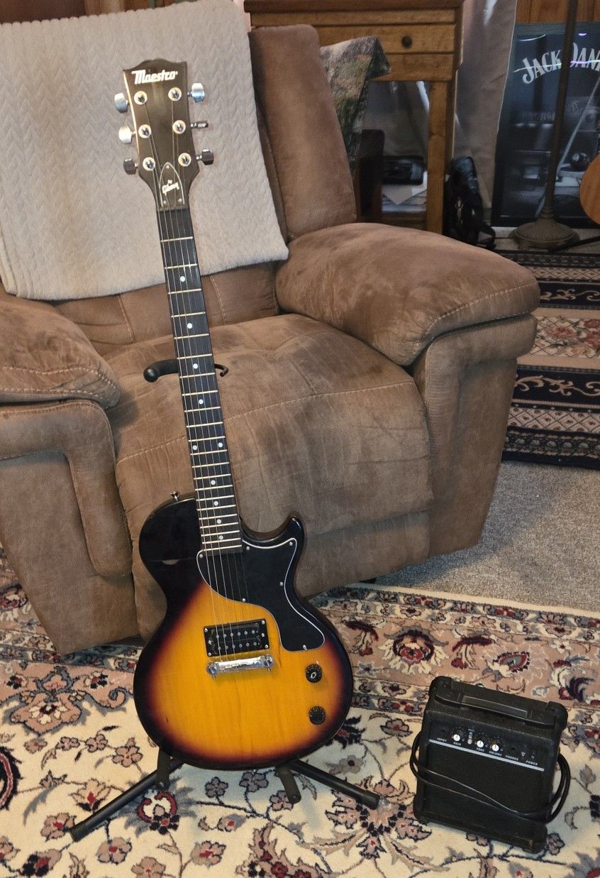  MAESTRO LES PAUL JR Electric Guitar 