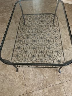 Glass Rectangle Table 