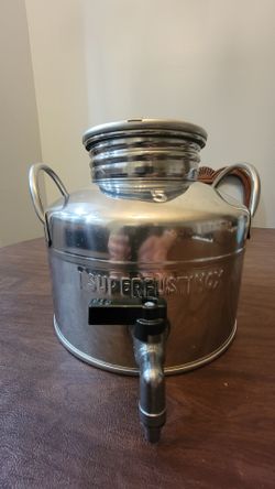 Superfustinox 5L Stainless Steel Fusti Spigot - Made in Italy