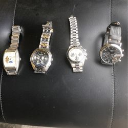 4 Relojes De Marca Automáticos Trabajando Los Vendo Todos Por $350 Separados $100 Cada Uno