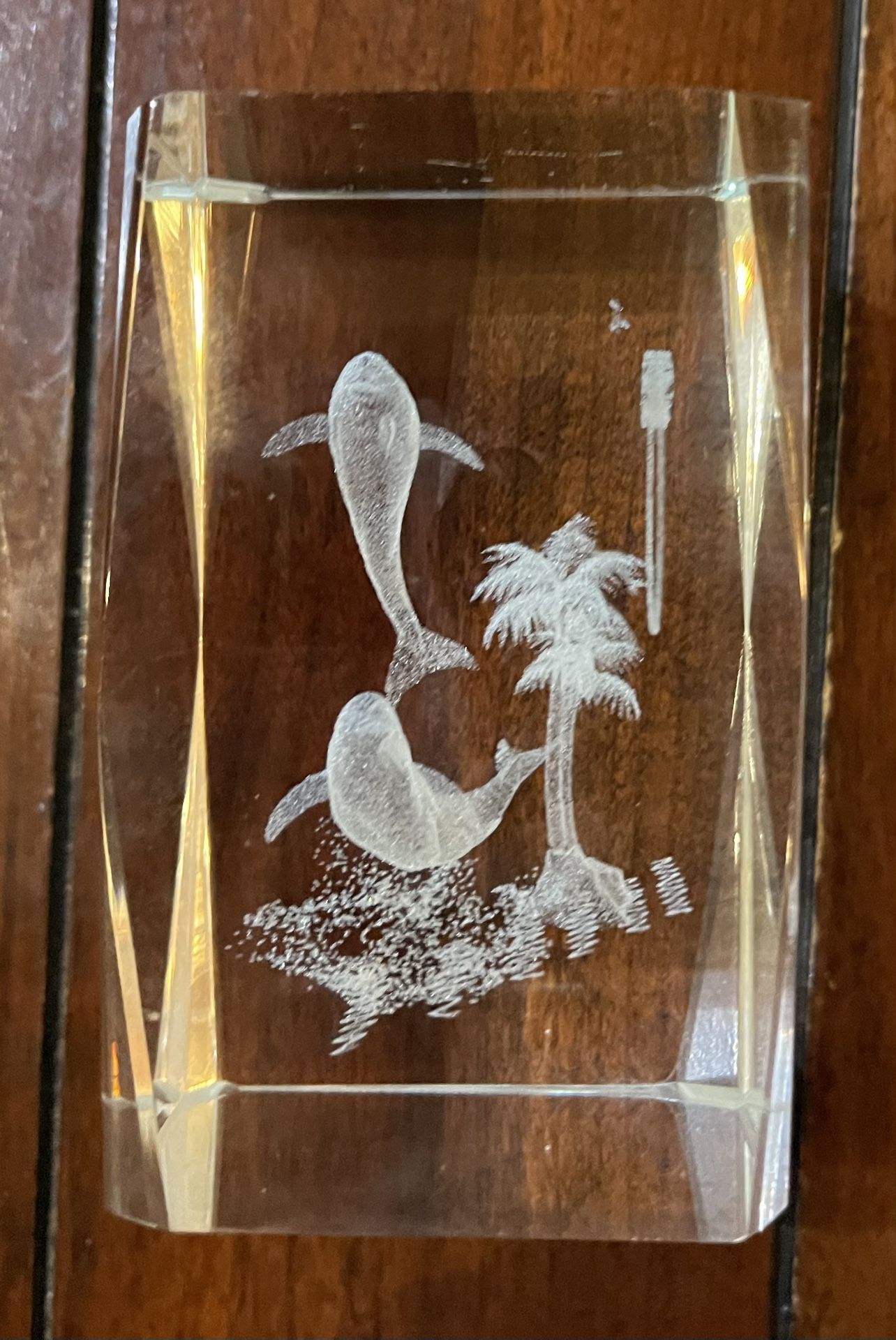Dolphin paperweight