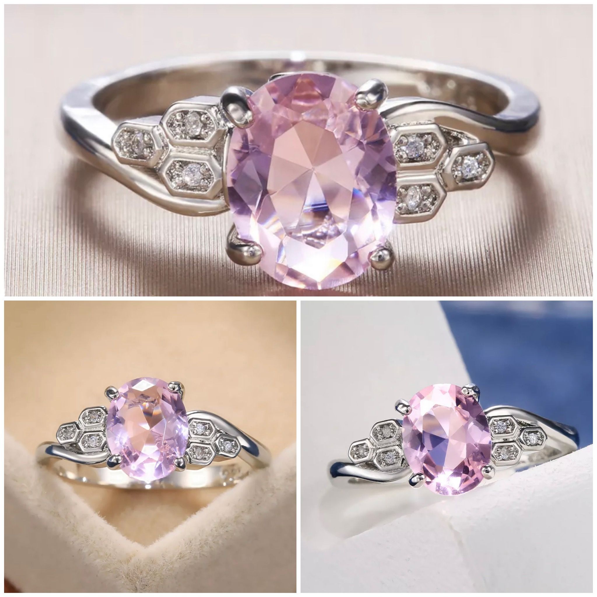 Sterling silver rings size 7- 10 $20 each