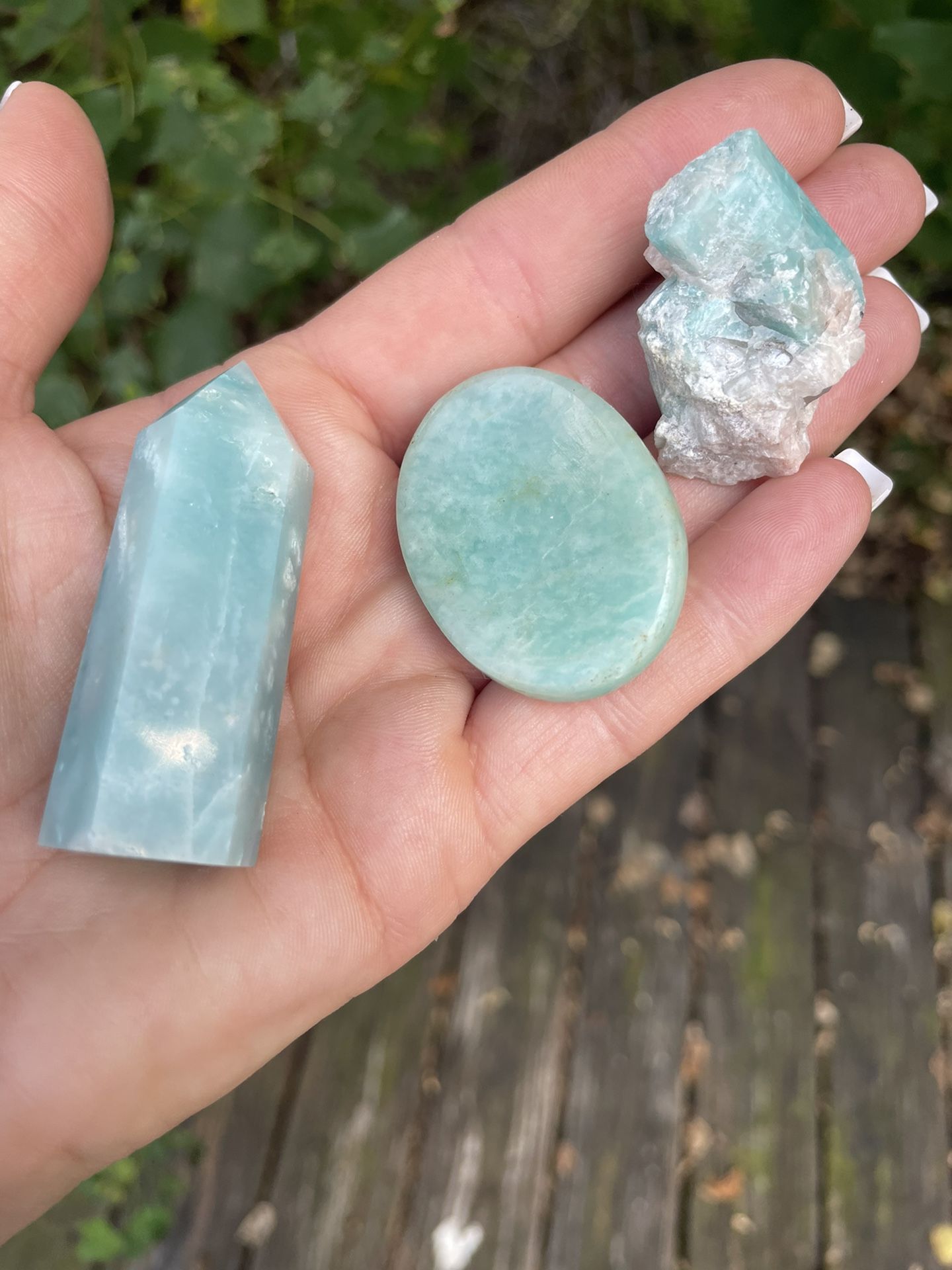 Amazonite Crystal Set