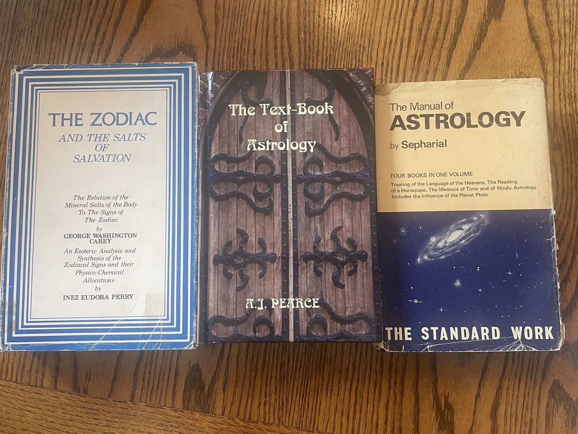 3 Classic Astrology Books
