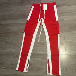 Men Pants Red 