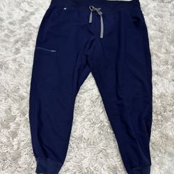 XXL/P Figs Navy Blue Scrub Bottom