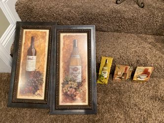 Wine picture frames