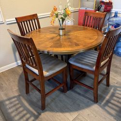 Round Breakfast Table