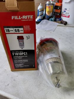 Fillrite f1810pc1 10 micron particulate filter for fuel dispensers with 1" connection