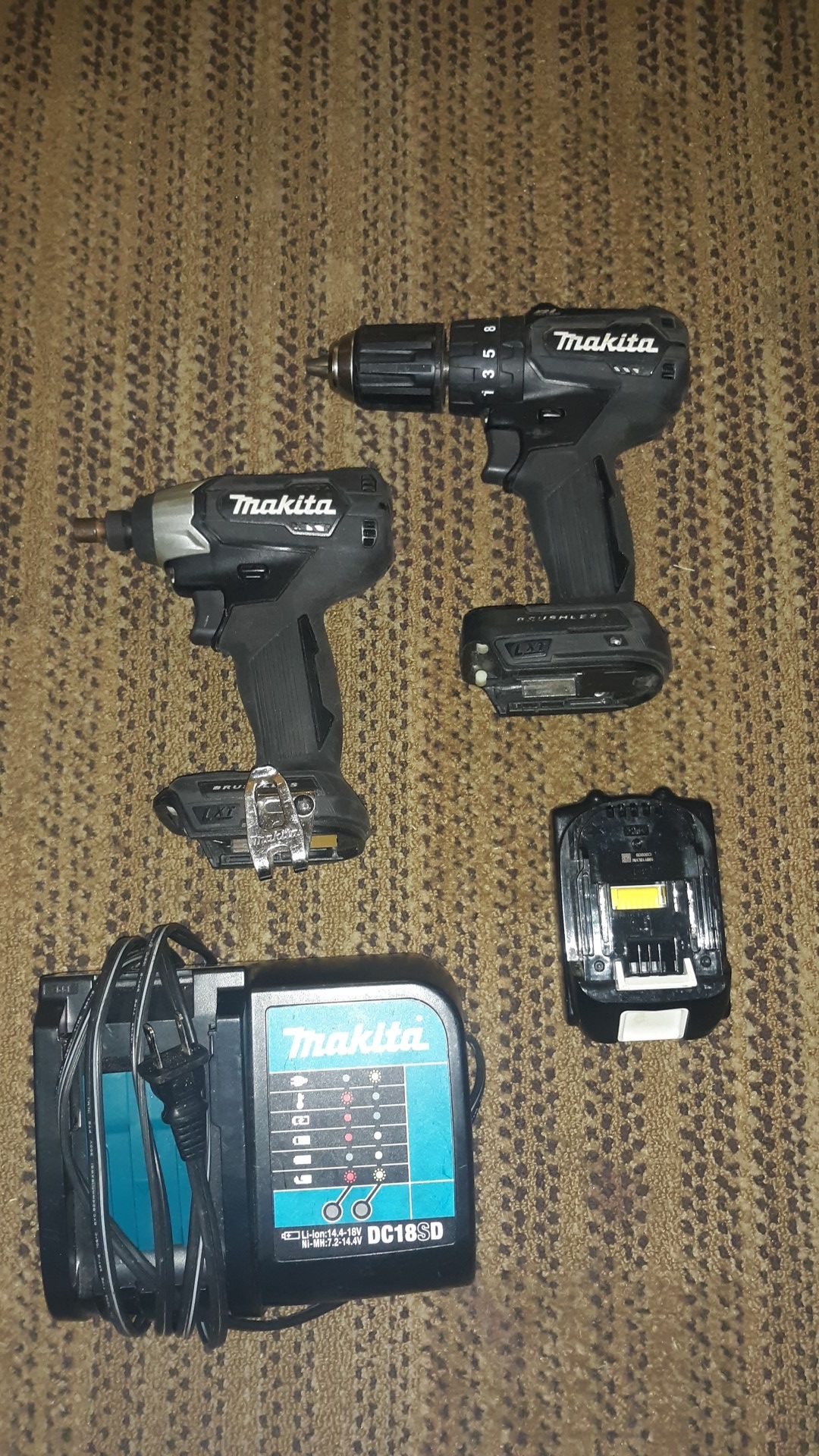 Makita hammer drill and impact drill