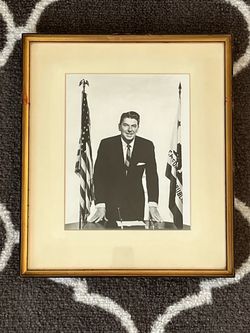 Art: Governor (Ronald) Reagan (signed)