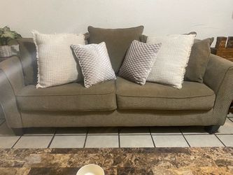 Tan Sofa and loveseat $80