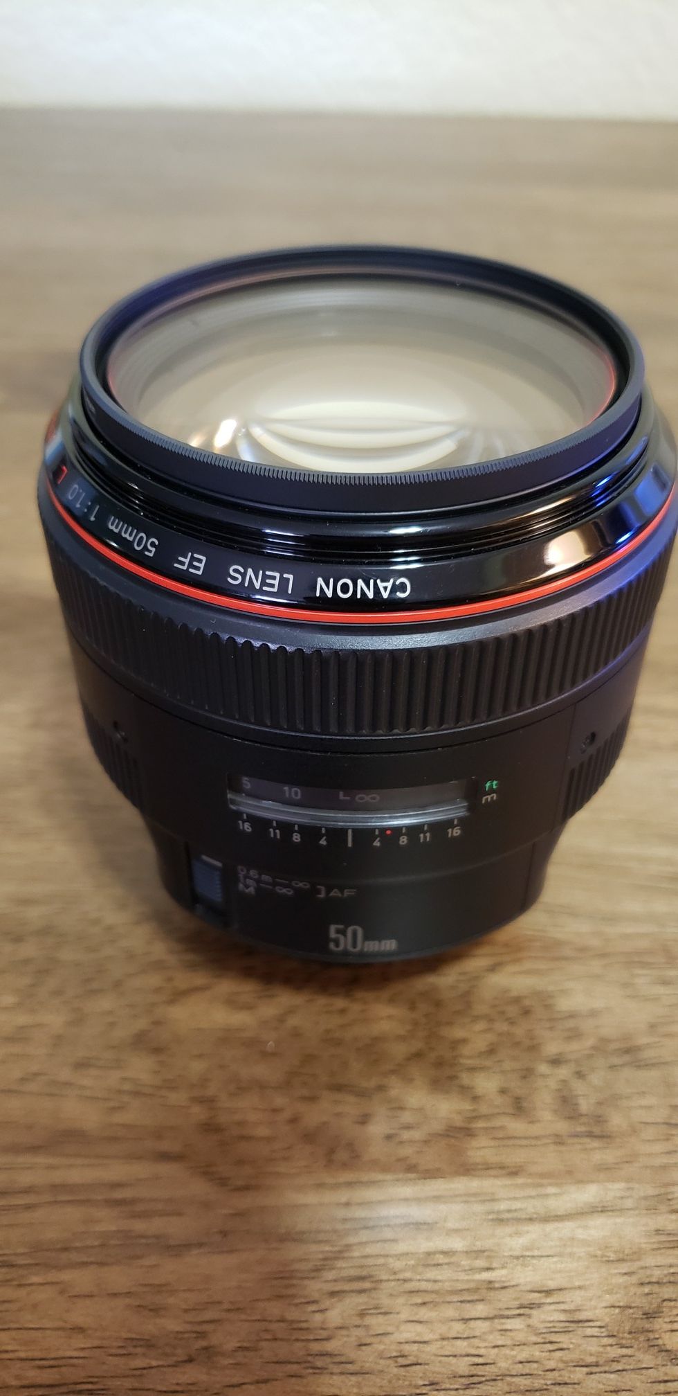 Canon ef 50mm f/1.0 L lens