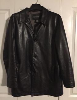 Banana Republic LG Black Leather Jacket