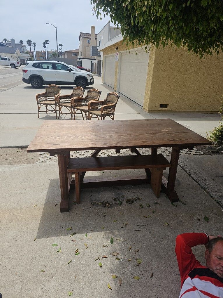 Table And Bench