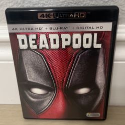 Deadpool 4k Blu-ray 