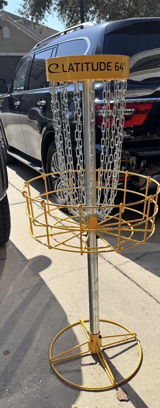 Latitude 64 ProBasket Skill Disc Golf Basket