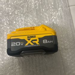 20v 8.0 Power pack Battery $120