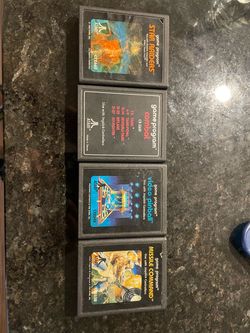 Atari 2600 Game Cartridges Lot of 4