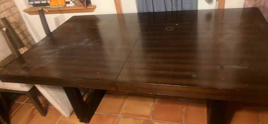 Table and chair