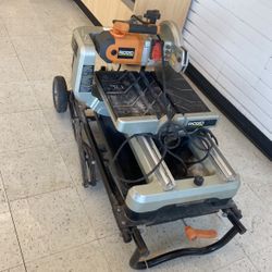 Rigid Mobile Tile Saw 