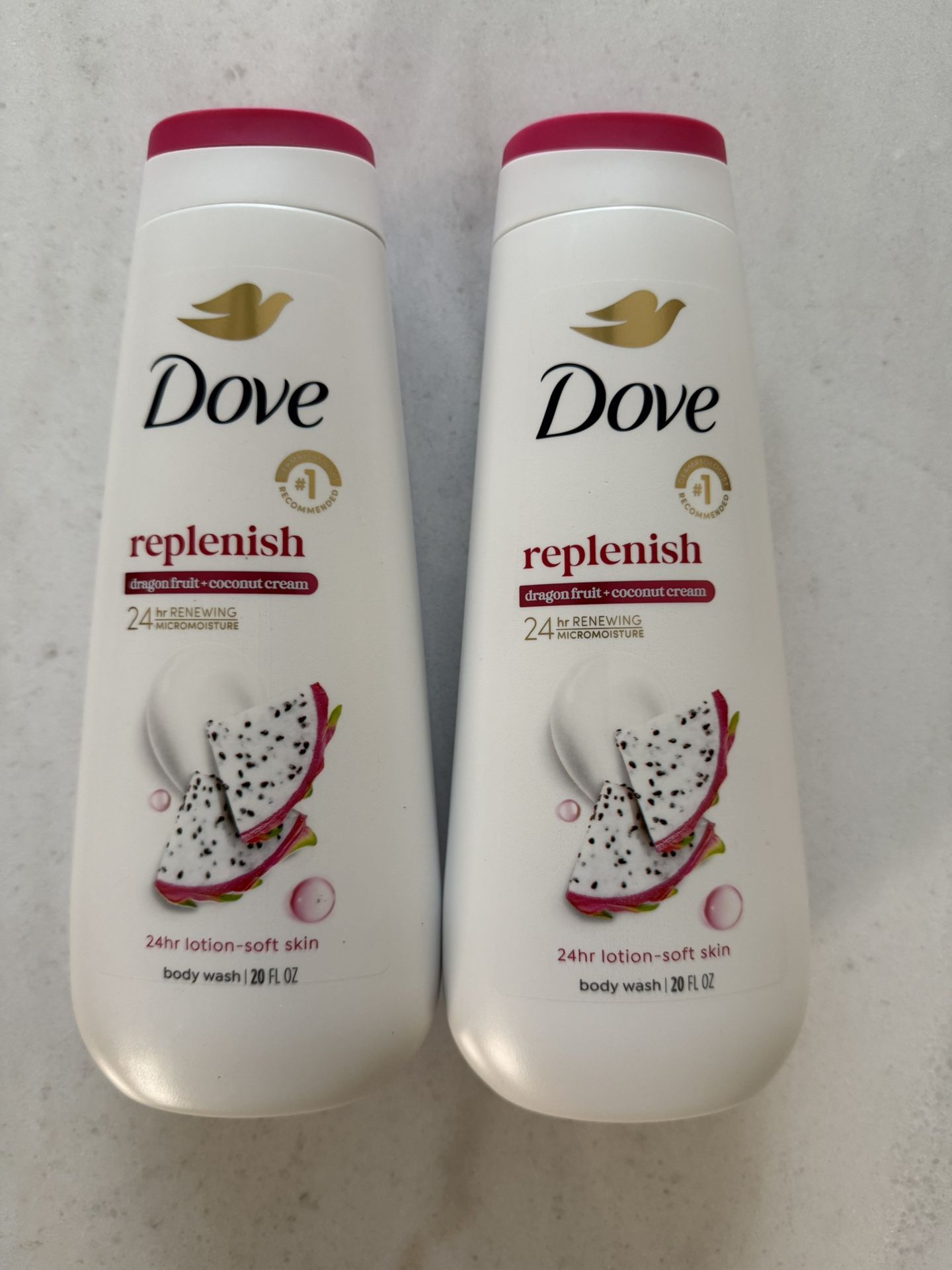 Dove Body Wash 20oz ( Dragon + Coconut Cream)