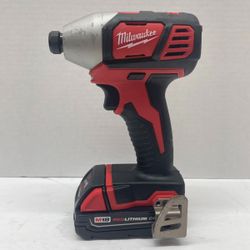 MILWAUKEE 2656-20 M18 1/4" HEX IMPACT DRIVER W/ CP1.5 BATTERY