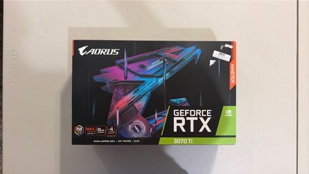 Gigabyte AORUS Master RTX 3070 Ti – Excellent Condition, Original Box