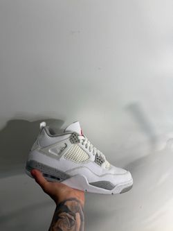 Jordan 4 White Oreo Men's Size 9