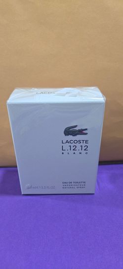 LACOSTE  BLANC MENS