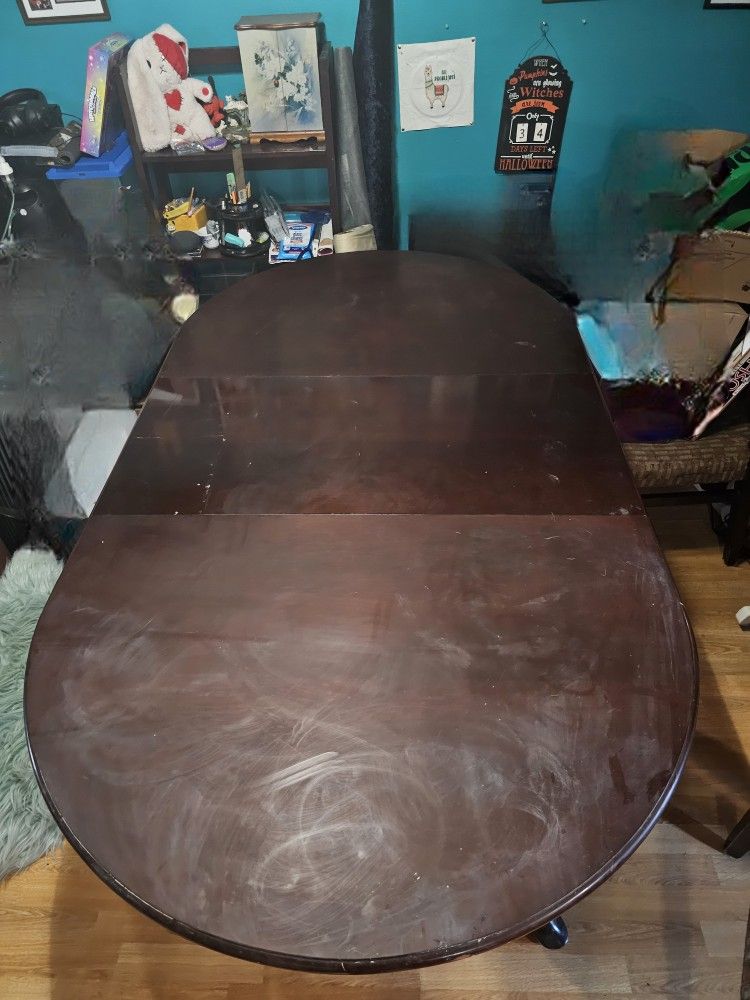 Solid Wood Dining Room Table
