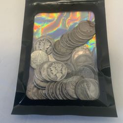 41 Silver Dimes (Mostly Mercury Dimes )